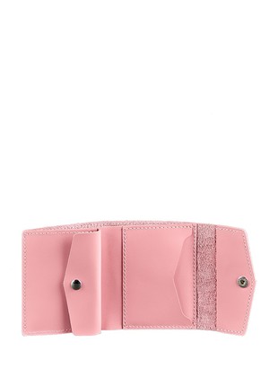 Leather wallet 2.1 pink (BN-W-2-1-pink)3 photo