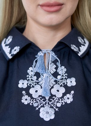 Embroidered shirt «Beregynya rodu» blue4 photo