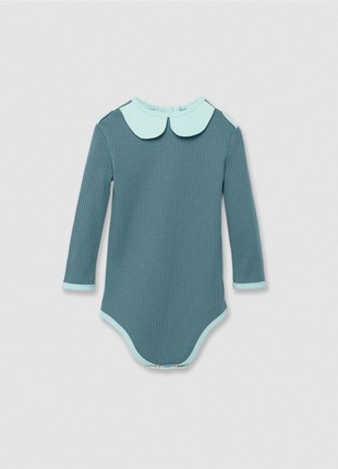 Suite Dambo for a girl ( Dark green + salad collar )2 photo
