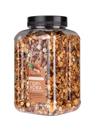Nutty granola with dates 500 g2 photo