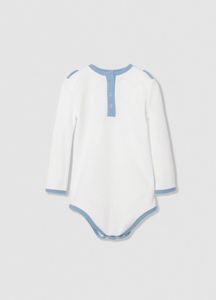 Suite Dambo for a boy ( Lactic + blue collar )2 photo
