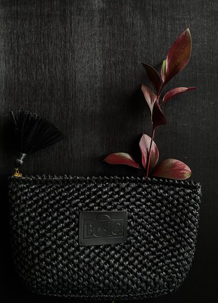 RAFFIA COSMETIC BAG3 photo