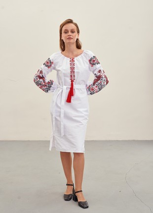 Dress in Ukrainian style MEREZHKA "Firebird3 photo