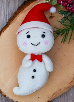 Christmas ghost ornament2 photo