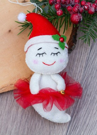 Christmas ghost ornament1 photo