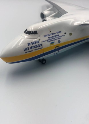Aircraft model Antonov AN 124 100 UR 82007 "BE BRAVE LIKE MYKOLAIV"2 photo