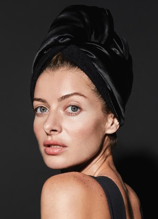 Soft silk turban MON MOU for delicate hair drying1 photo