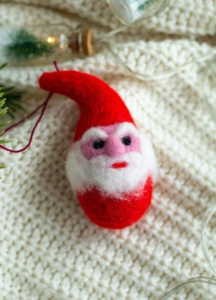 Wool Santa Claus ornament8 photo