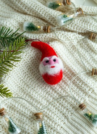 Wool Santa Claus ornament5 photo