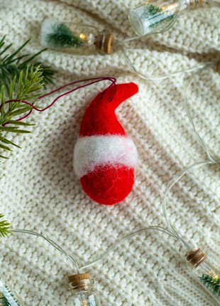 Wool Santa Claus ornament3 photo