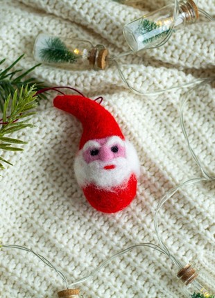 Wool Santa Claus ornament4 photo