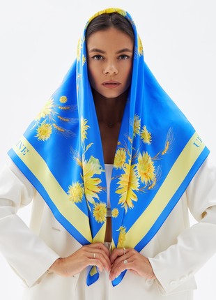 Silk Scarf "Ukraine"1 photo