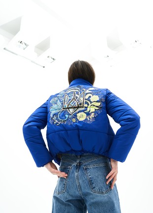 jacket with handmade art8 photo