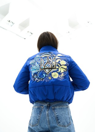 jacket with handmade art4 photo