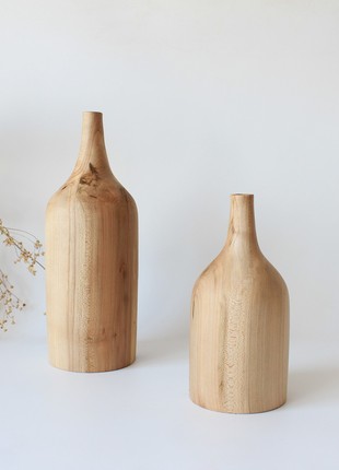 minimalist decorative vase set of 2, handmade scandinavian vases2 photo
