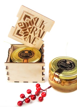 Gift honey UKRAINE #1 Ukrainian souvenir