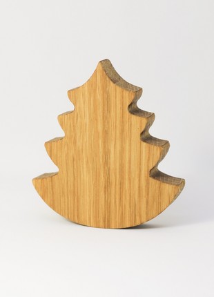 Wooden Spruce Figurine