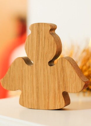 Wooden Angel Figurine2 photo
