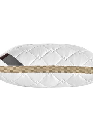 PILLOW PRESENT WITH BREATHABLE EDGE TM IDEIA 50X70 CM WHITE/BEIGE2 photo