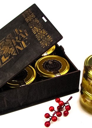 Honey gift set UKRAINE BOOK #1.0 Ukrainian gift