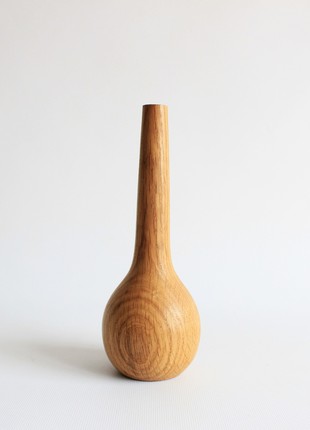 Small decorative vase, handmade wooden rustic decor8 photo