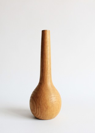 Small decorative vase, handmade wooden rustic decor6 photo