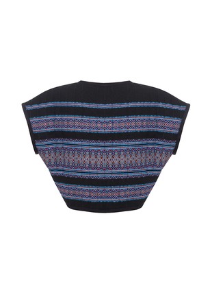 Embroidered short vest3 photo