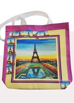 Shopper bag " "Paris,,, Ukrainian artist Art Sana2 photo