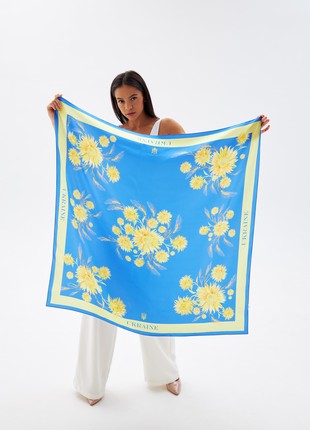 Designer Silk Scarf "Ukraine"6 photo