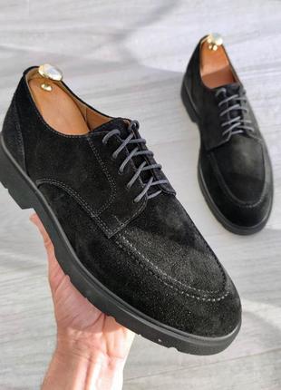 Suede men's shoes. men's shoes black suede. choose the best!3 photo