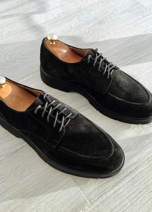Suede men's shoes. men's shoes black suede. choose the best!6 photo