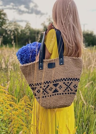 JUTE TOTE BAG4 photo