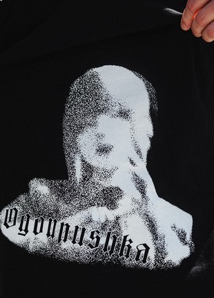 Oversized T-shirt OGONPUSHKA GG black6 photo