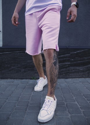 Shorts knitted OGONPUSHKA Breet pink