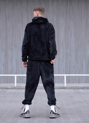 Oversize terry suit OGONPUSHKA Terry black4 photo