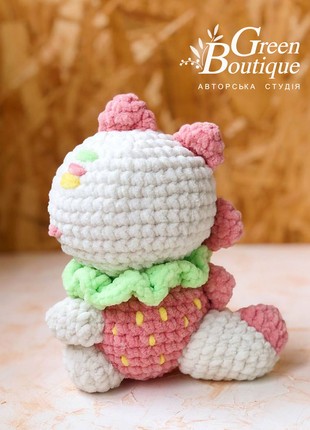 Plush toy Strawberry dinosaur4 photo