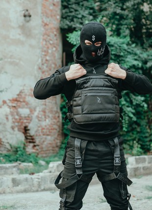 Bulletproof vest OGONPUSHKA Peace black