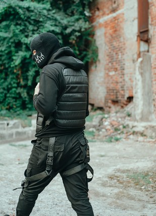 Bulletproof vest OGONPUSHKA Peace black4 photo