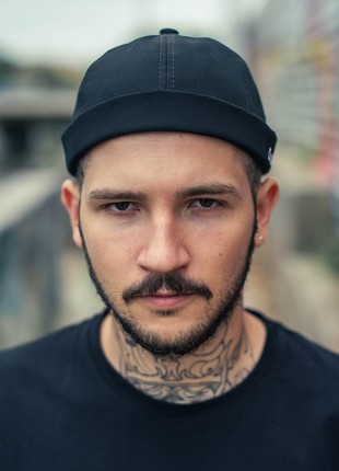 Cap-docker OGONPUSHKA black2 photo