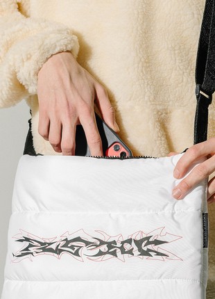 Blown unisex bag OGONPUSHKA Aero white5 photo
