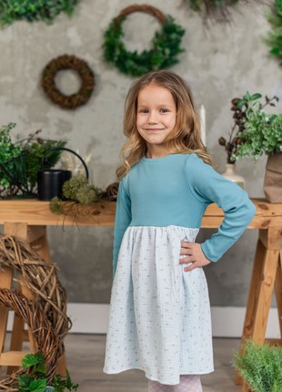 Sky-blue dress Be.Child2 photo