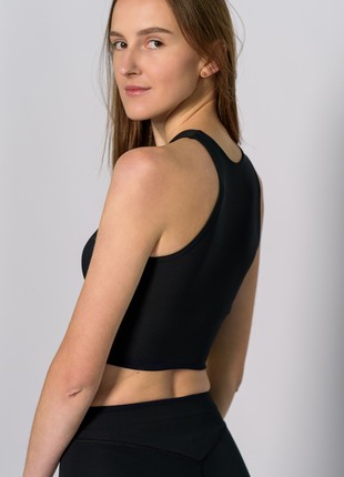 Crop Top Tribe Natali Black4 photo