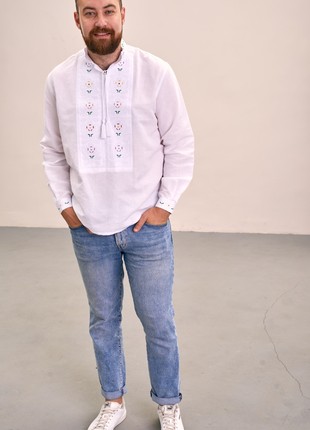 Men's embroidered shirt "Malva"3 photo