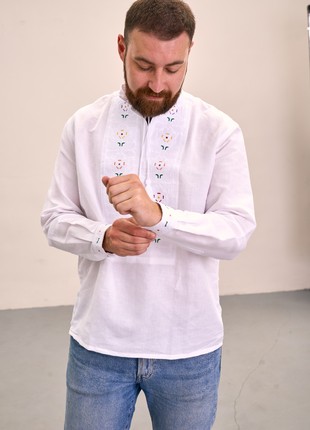 Men's embroidered shirt "Malva"6 photo