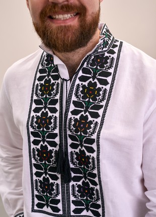 Men's embroidered shirt "Malva"4 photo