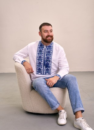 Men's embroidered shirt "Malva"4 photo