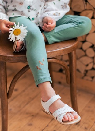 Leggings with embroidery2 photo