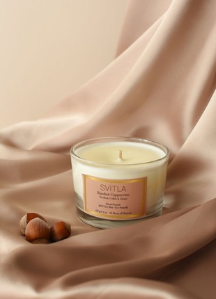 HAZELNUT CAPPUCCINO scented candle by SVITLA4 photo