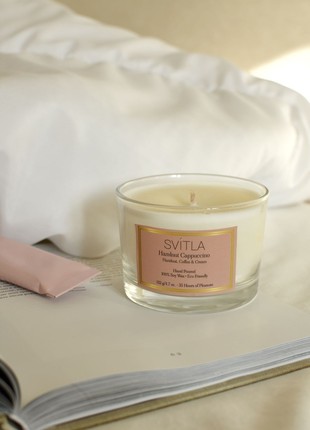HAZELNUT CAPPUCCINO scented candle by SVITLA6 photo