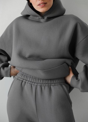 oversize hoodie - grey4 photo